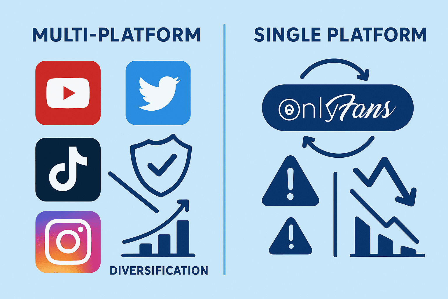 Multi-Platform vs OnlyFans-Only: Which Wins?
